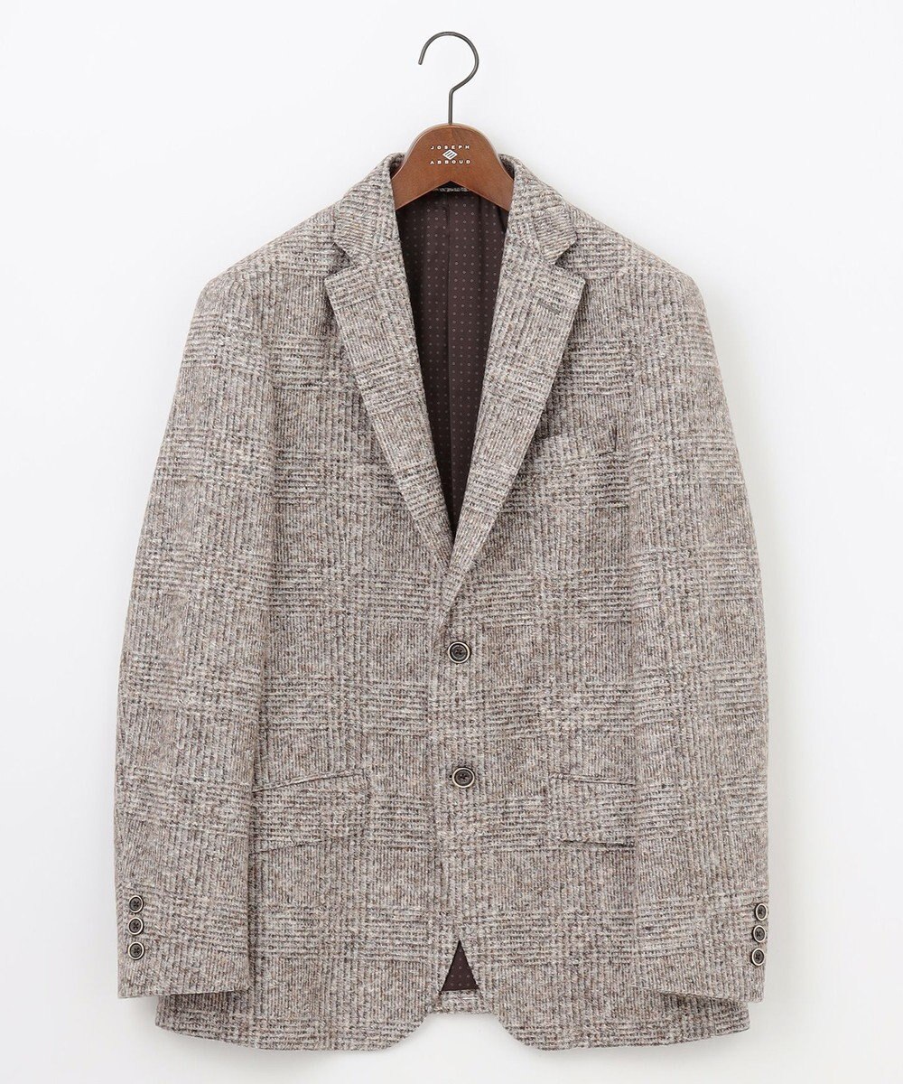 JOSEPH ABBOUD 【ストレッチ/イタリア素材/軽量】スライバーチェック ジャケット 