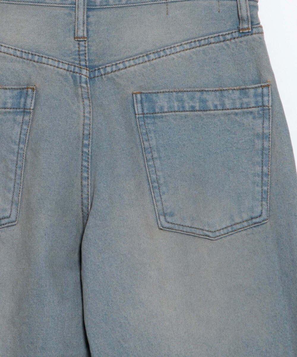 WEGO ダメージデニムワイドパンツ 