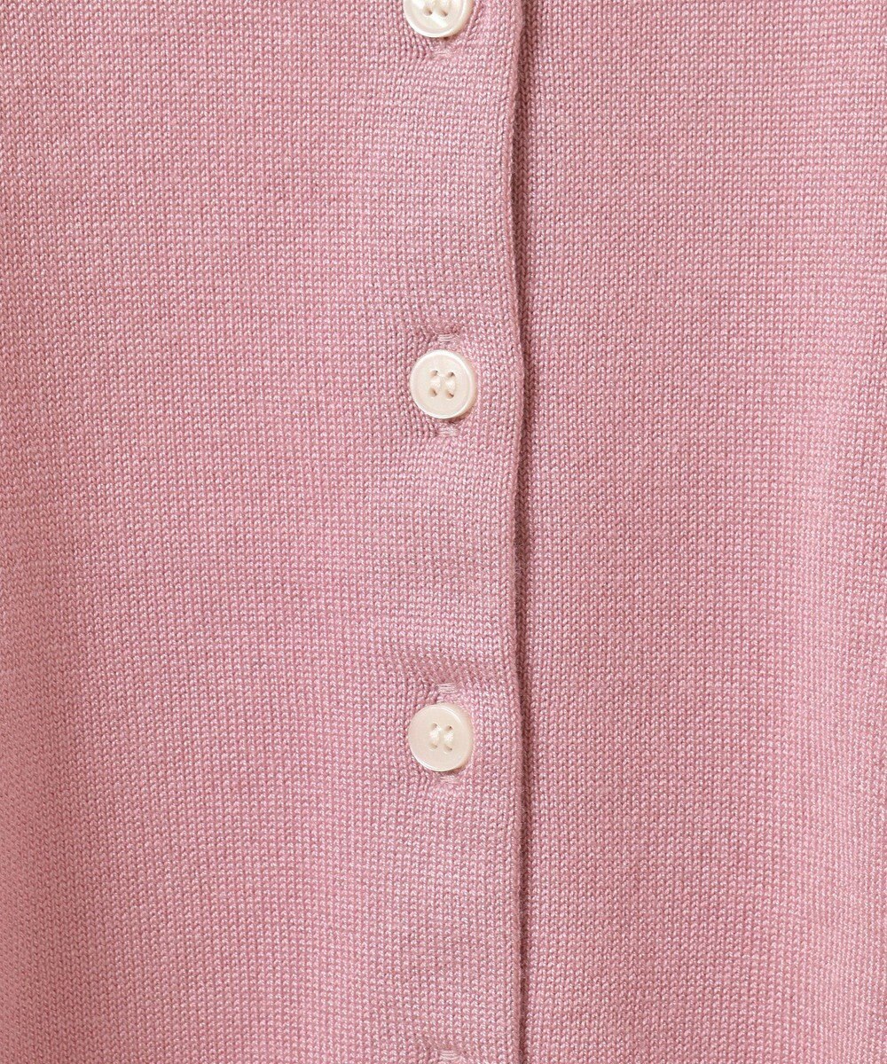 earth music&ecology ＵＶカット加工クルーネックニットカーディガン 