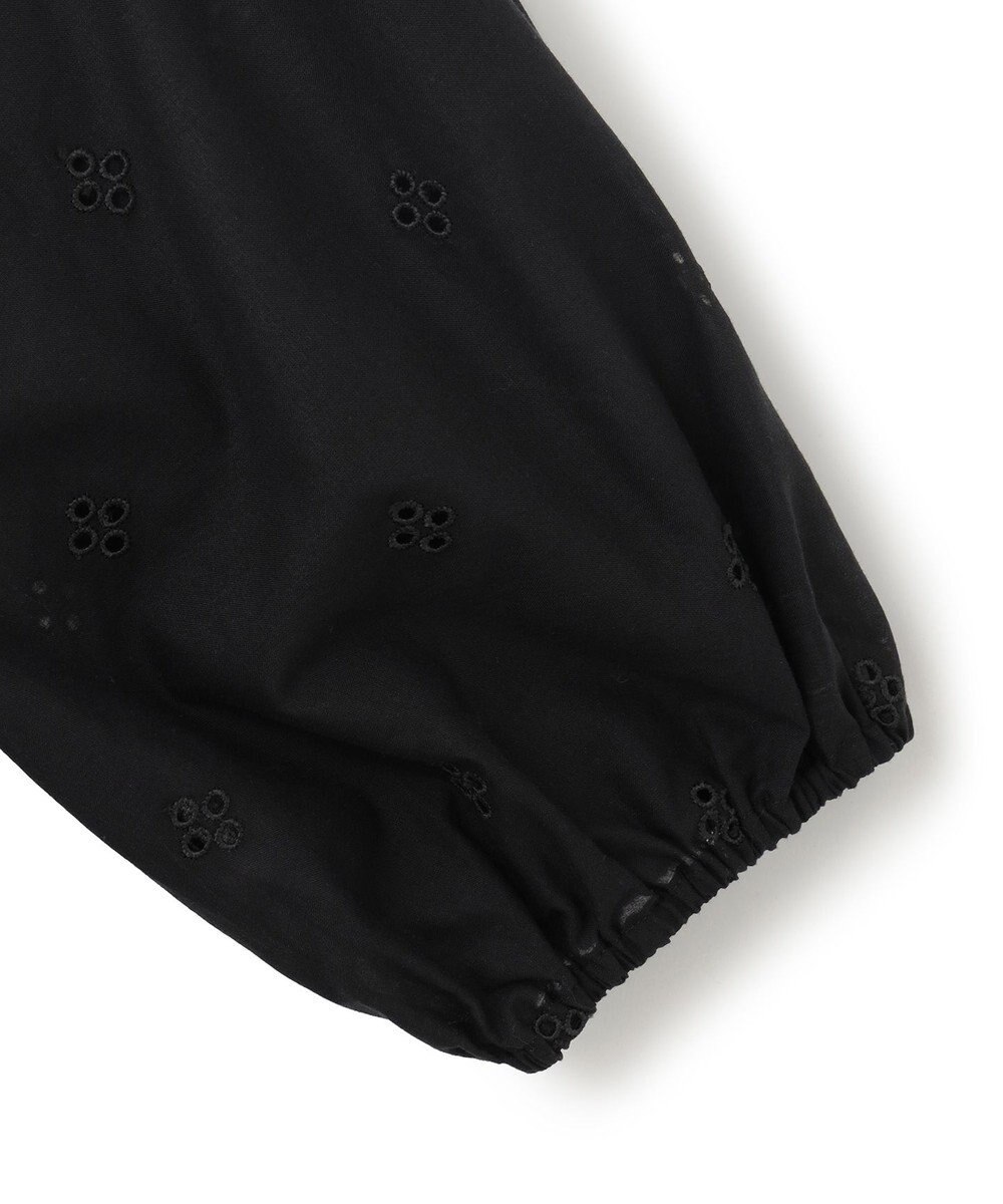 23区 【SLOW/洗える】エンブロイダリーレース ブラウス 