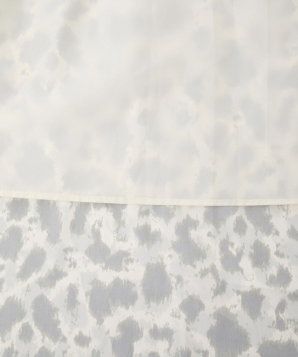 CRAFT STANDARD BOUTIQUE ヒョウ柄プリントIラインスカート 