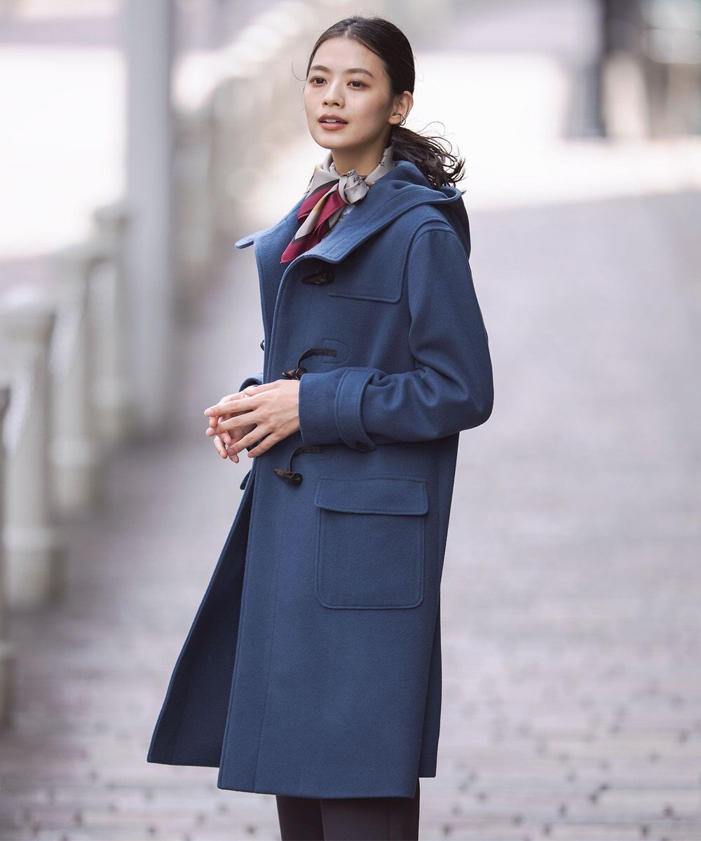 J.PRESS LADIES Jackal 140s ソフトメルトン ダッフルコート 