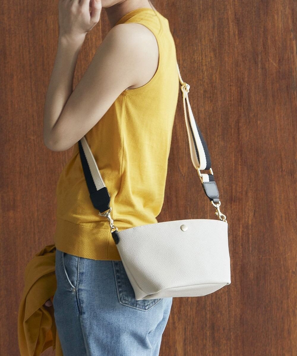 TOPKAPI 【Breath TOPKAPI】SCOTCH GRAIN スコッチグレイン プレーン 2トーンテープ ショルダー バッグ 