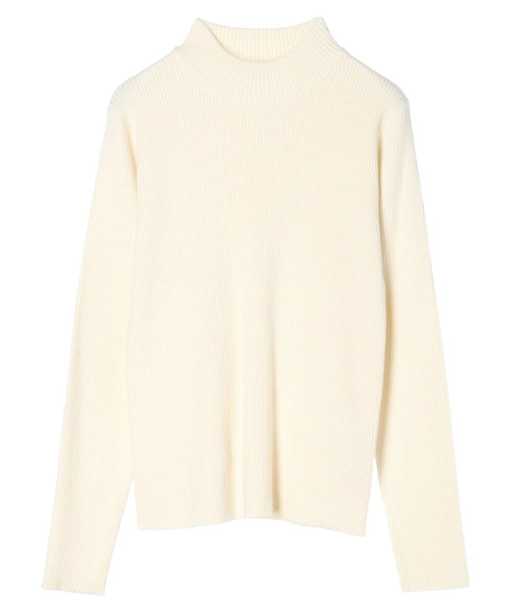 earth music&ecology やわらかタッチハイネックリブプルオーバー 