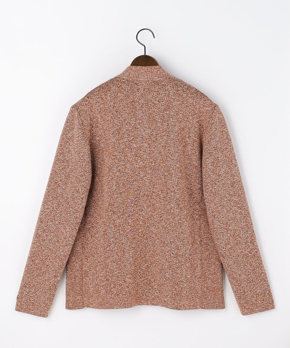 JOSEPH ABBOUD 【イタリア糸使用・伸縮性】マルチカラームリネ ニットブルゾン 