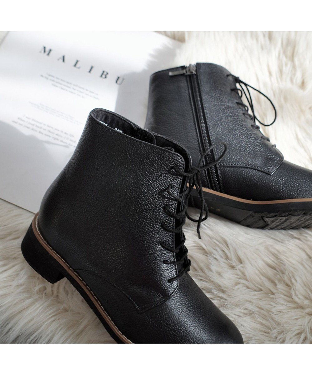 Pointer 本革レースアップブーツ 