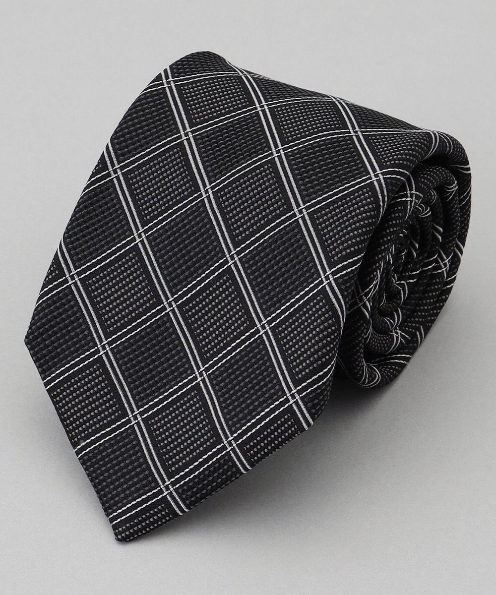 GOTAIRIKU GOTAIRIKU別注【日本製】シルク ネクタイ_格子柄 