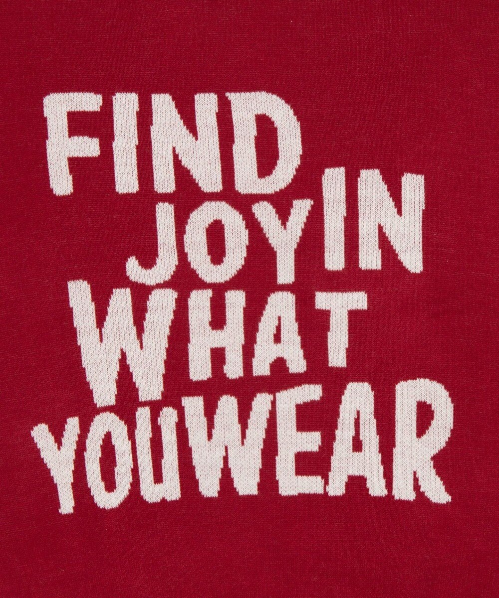 WEGO グラフィックニットプルオーバー 