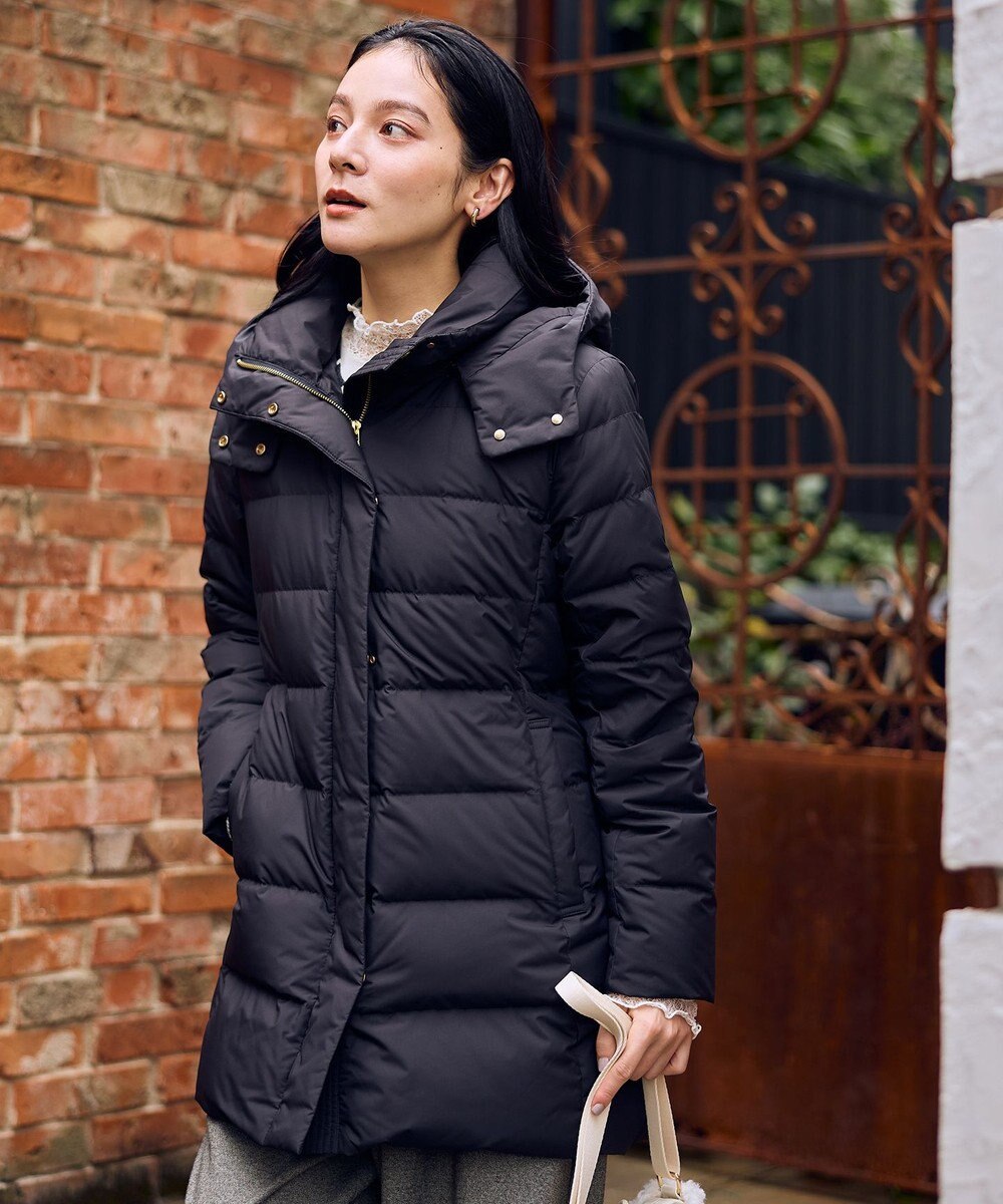 ANY L 【フード取り外し可能】楽映えリッチロング丈ダウン 