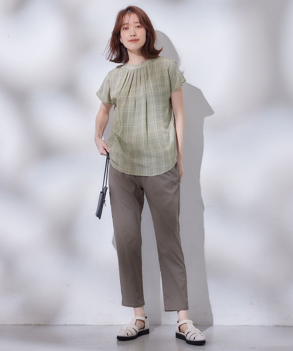 ANY L 【ウエストゴム/ストレッチ】大人の７daysデイリーパンツ 