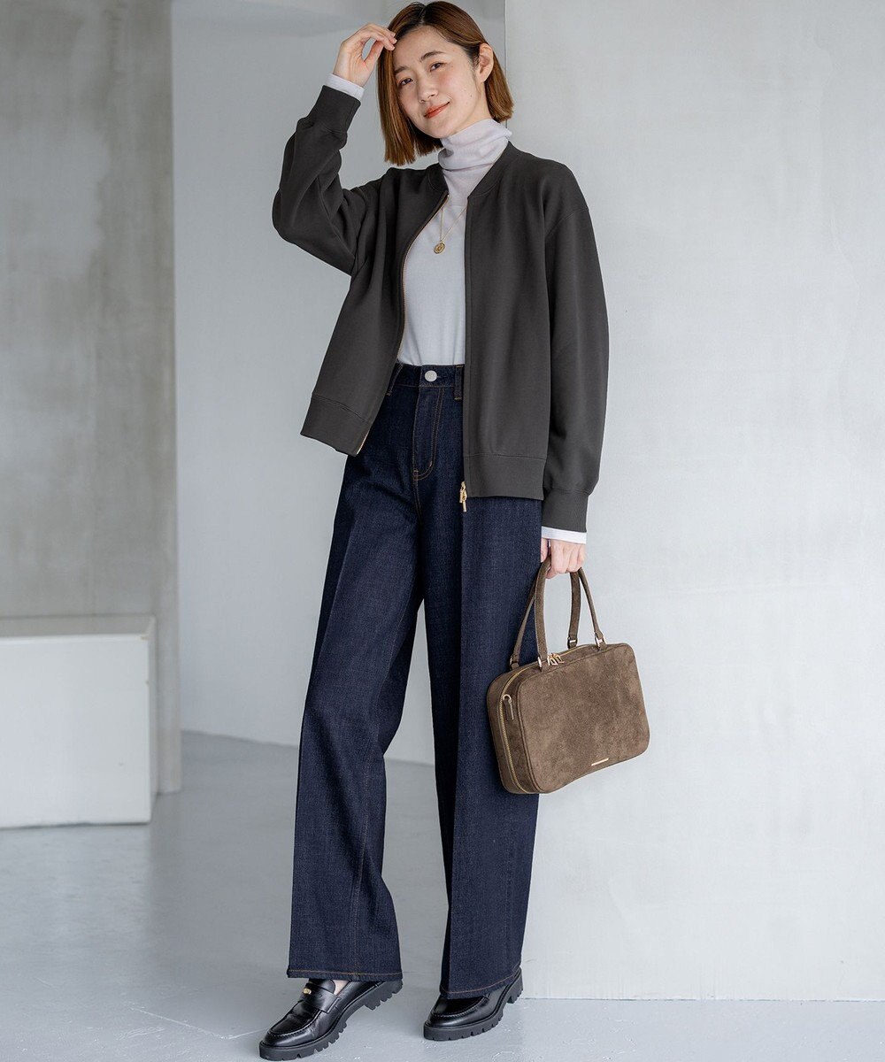 23区 【WEB&一部店舗限定】スエード ボストン バッグ 