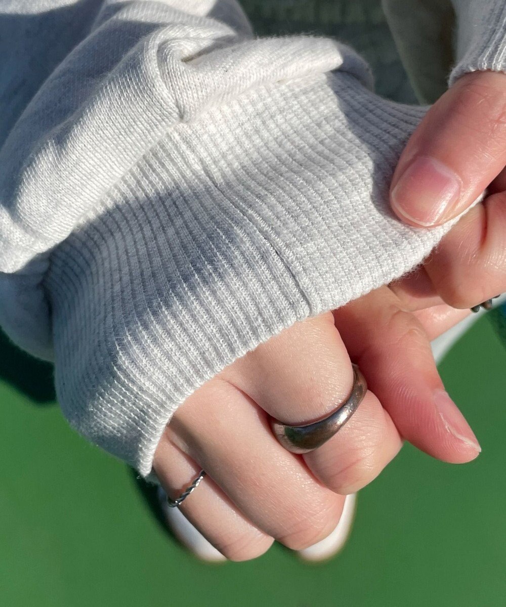 WEGO ロゴZIPショートパーカー 