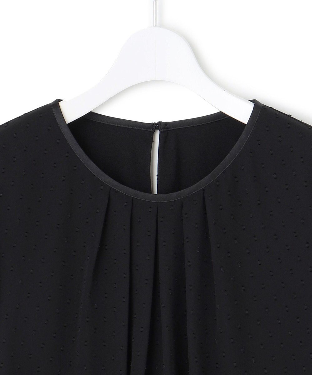23区 S 【洗える】ドビードットシフォン ブラウス 