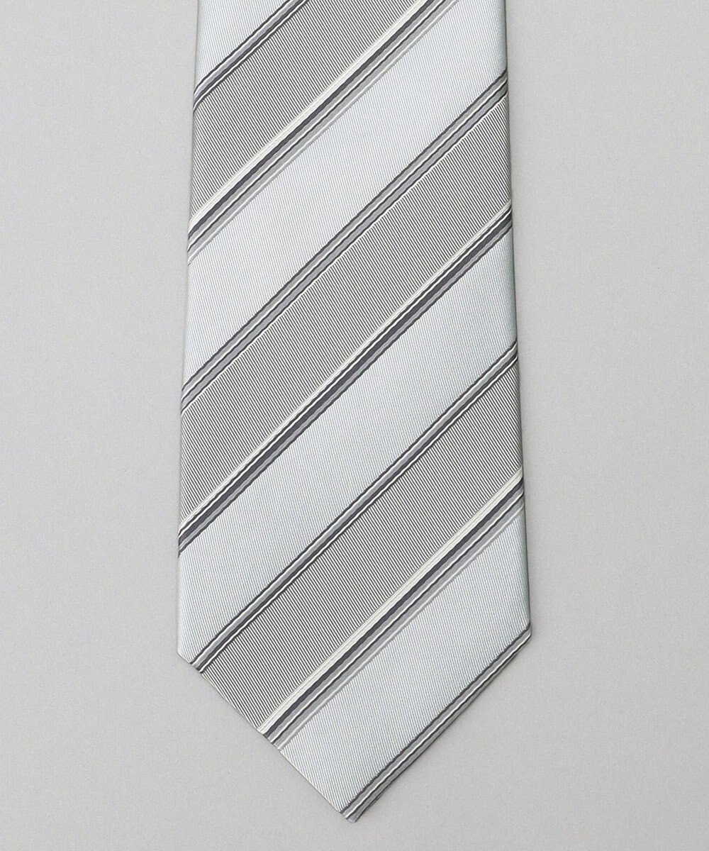 GOTAIRIKU 【WEAR BLACK】フォーマル用_ストライプ ネクタイ 