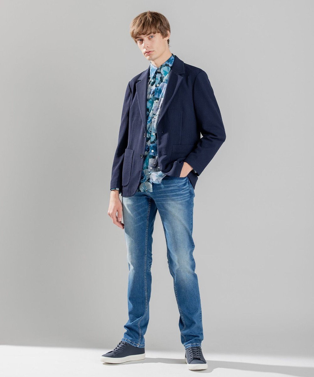 JOSEPH HOMME 【LIBERTY】 フラワープリント　レギュラーカラーシャツ 