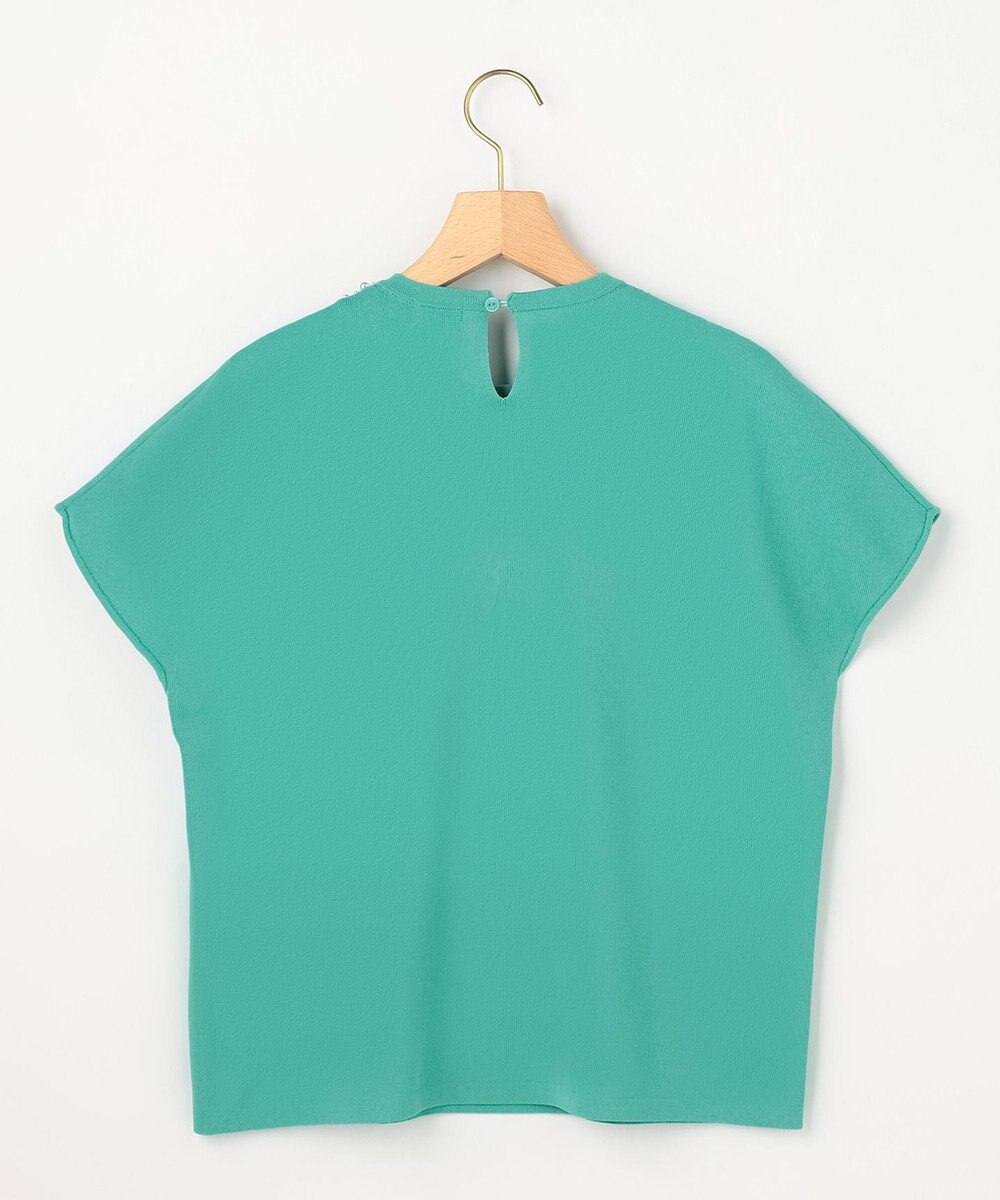 組曲 L ホリージュエル フレンチスリーブニット 