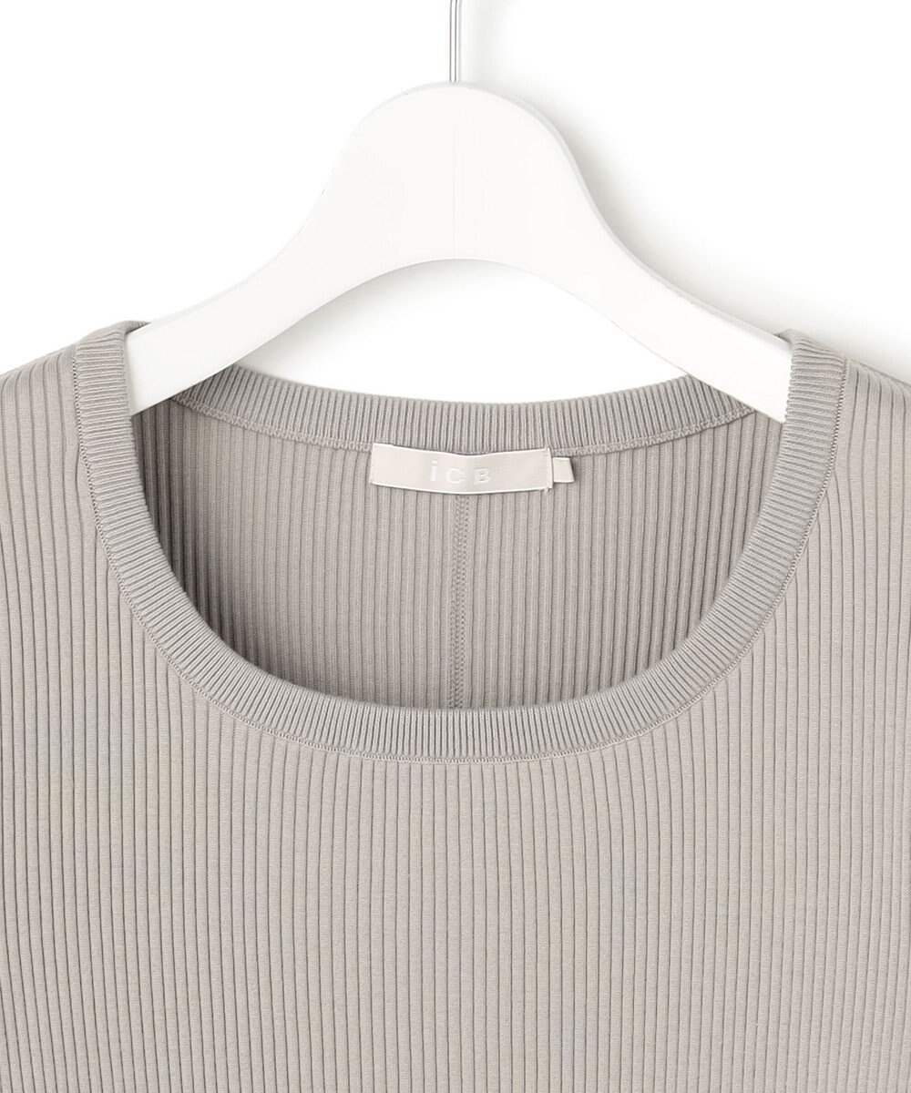 ICB L 【洗える】 ４×２リブ プルオーバー 