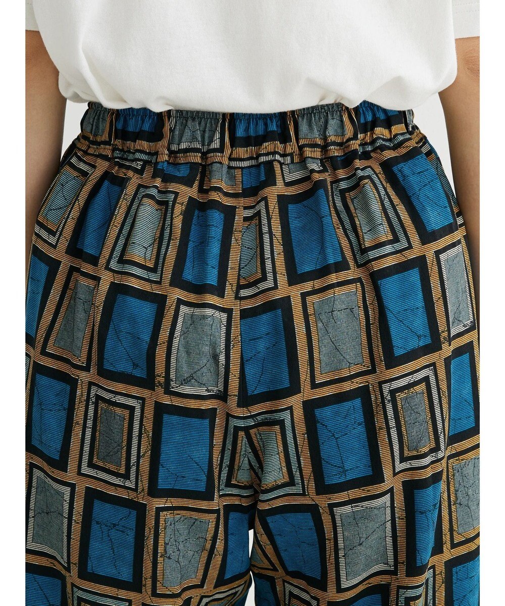 Green Parks アフリカン柄イージーパンツ 