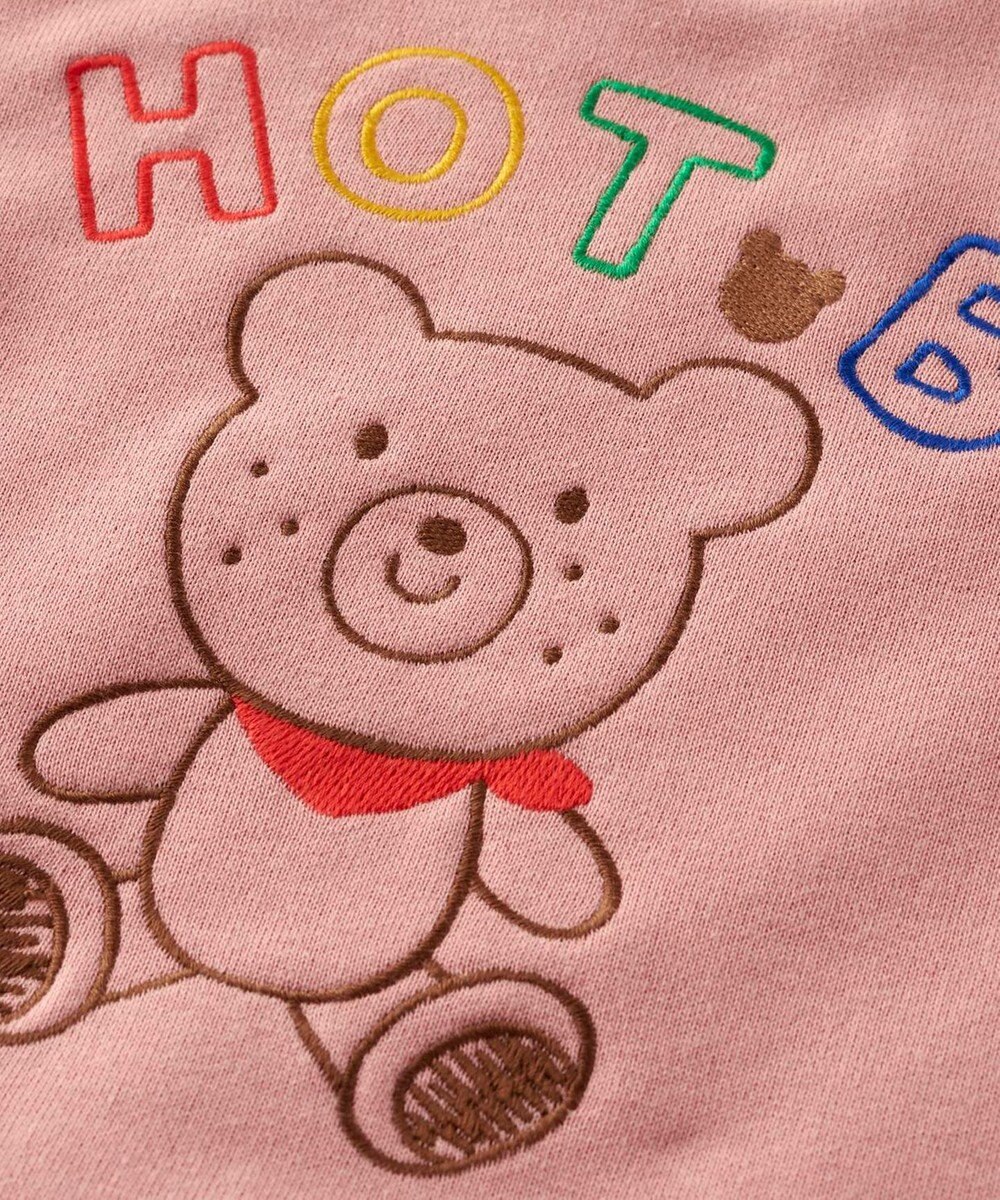 MIKI HOUSE HOT BISCUITS 【80-110cm】【NEW Color Series】裏毛パイル素材 フレアワンピース 