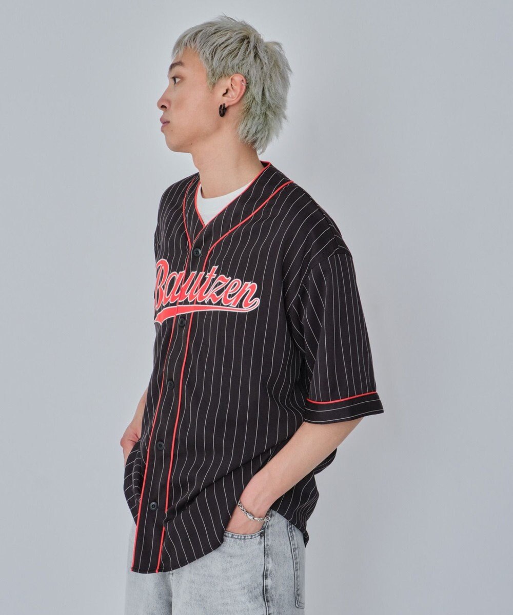 WEGO 【ユニセックス着用ITEM/MLサイズ展開】ベースボールシャツ（SS） 