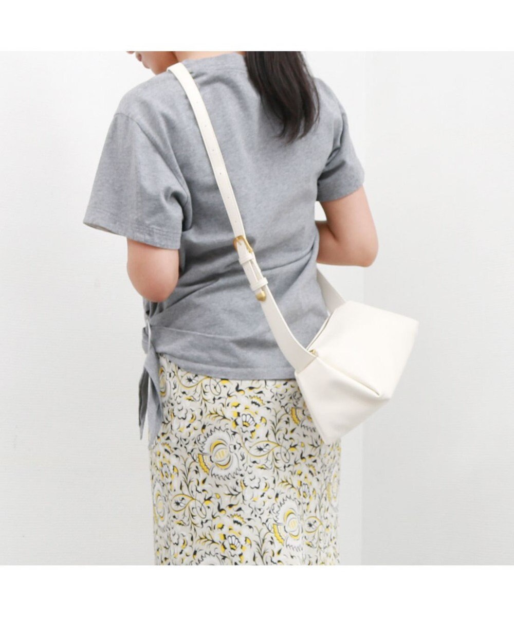 UNBILLION 【テレビ ドラマ着用アイテム】カシュカシュ cachecache / 合成皮革横長ショルダー 