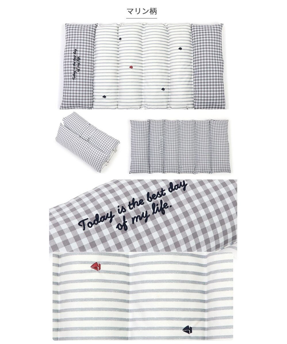 PET PARADISE ペットパラダイス ごろ寝マット 《マリン柄》 小型犬 