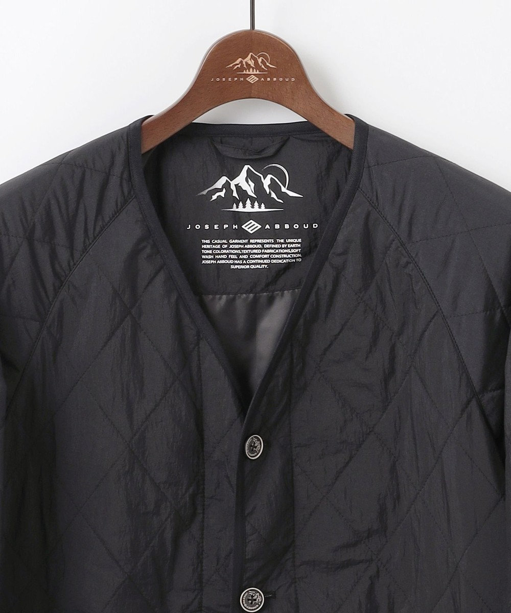 JOSEPH ABBOUD MOUNTAIN 【サステナブル/中綿/軽量/北陸ファブリック】ライトナイロンワッシャーブルゾン 