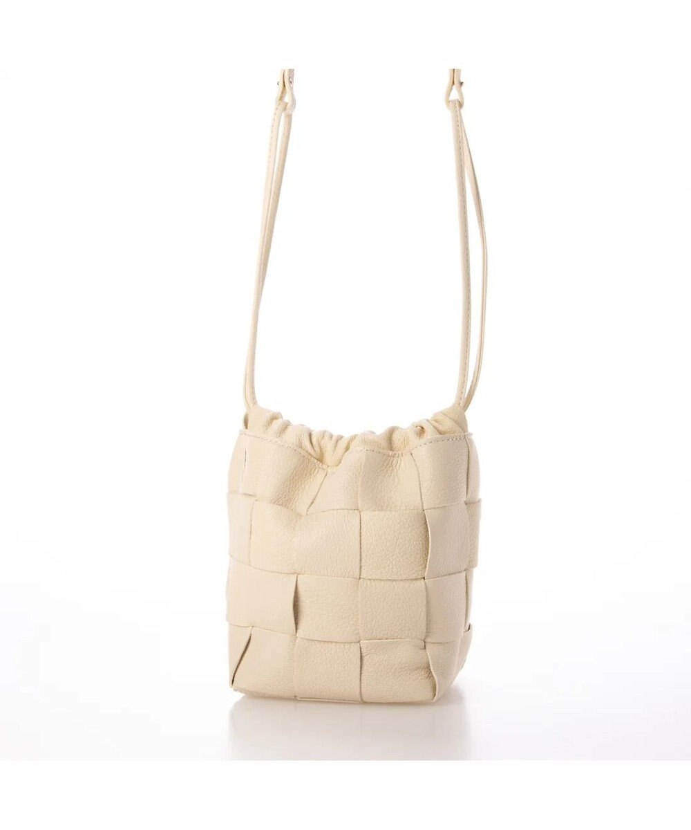 UNBILLION perche サスティナブルメッシュドロストショルダーバッグS 