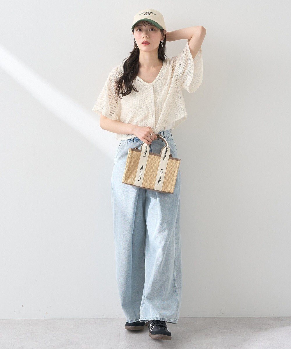 earth music&ecology ＳＥＴ２点レースカーディガン＋レイヤードインナー 