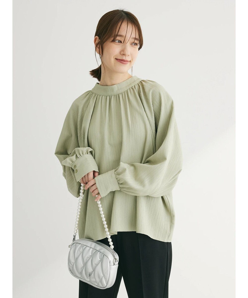 Green Parks ・ＡＮＤ　ＳＥＡＲＣＨ　バックリボンブラウス 