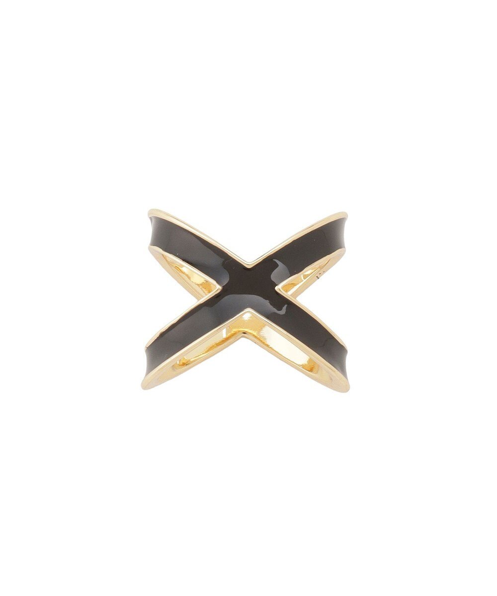 MOONBAT Luna Luce(ルナルーチェ)スカーフリング パール調 Cross Ring お手持ちのスカーフを通すだけ ギフト 