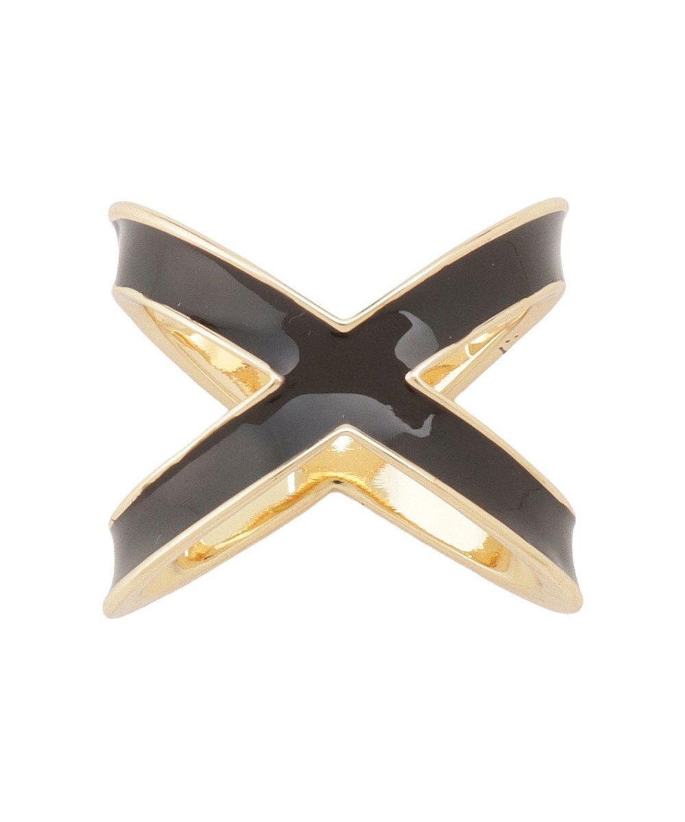 MOONBAT Luna Luce(ルナルーチェ)スカーフリング パール調 Cross Ring お手持ちのスカーフを通すだけ ギフト 