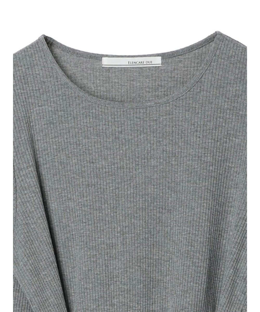 Green Parks ・ＥＬＥＮＣＡＲＥ　ＤＵＥ　リブ×フラワーキリカエワンピ 