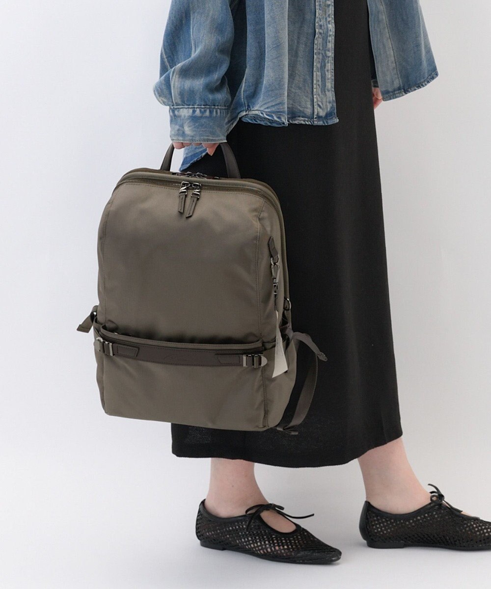 ACE BAGS & LUGGAGE W&.Day/Night リッカ2 スクエアリュック A4サイズ 14.0インチPC収納 19152 ダブルアンドデイナイト 