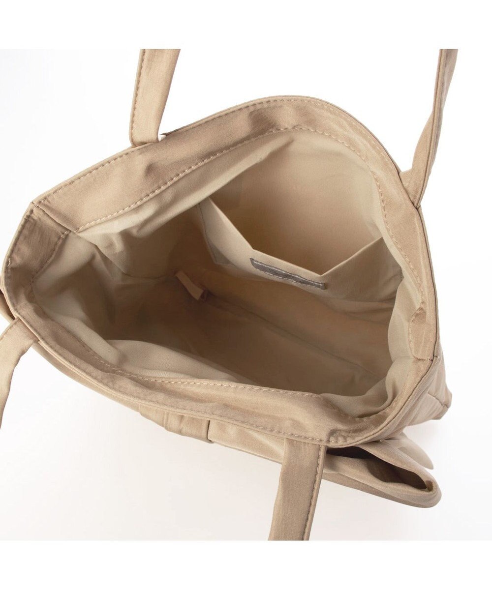 UNBILLION カシュカシュ cachecache / リボン付タテ型トートバッグ 
