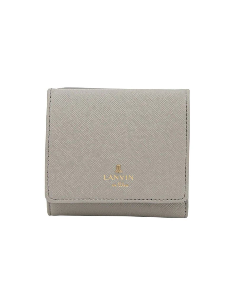 LANVIN en Bleu リュクサンブールカラー 外ボックス二つ折り財布 