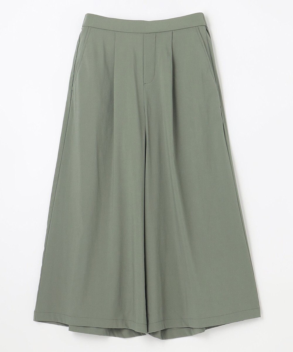 ANY 【ウエストゴム】清涼リラックスクロップドパンツ 