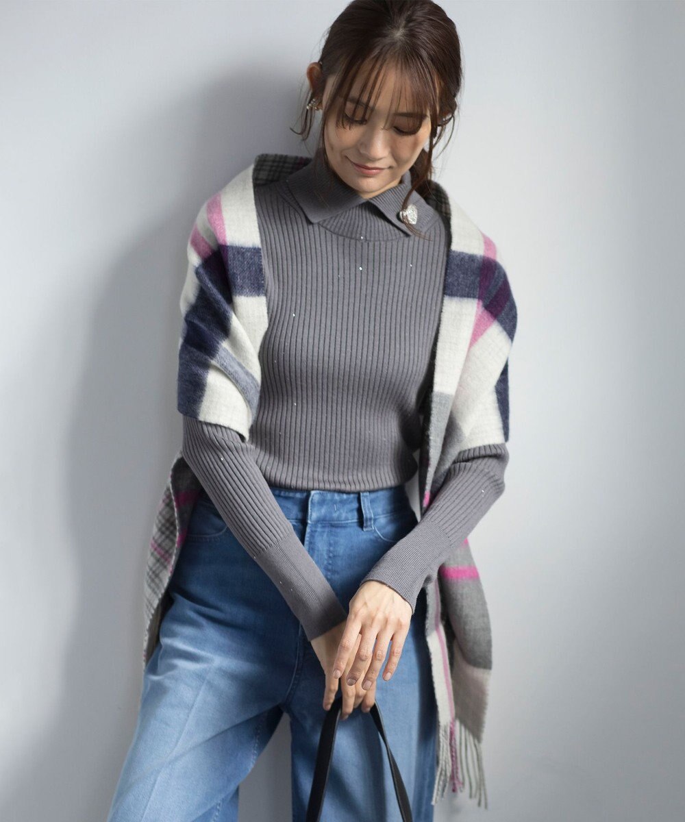 組曲 ウールリバーシブルストール 