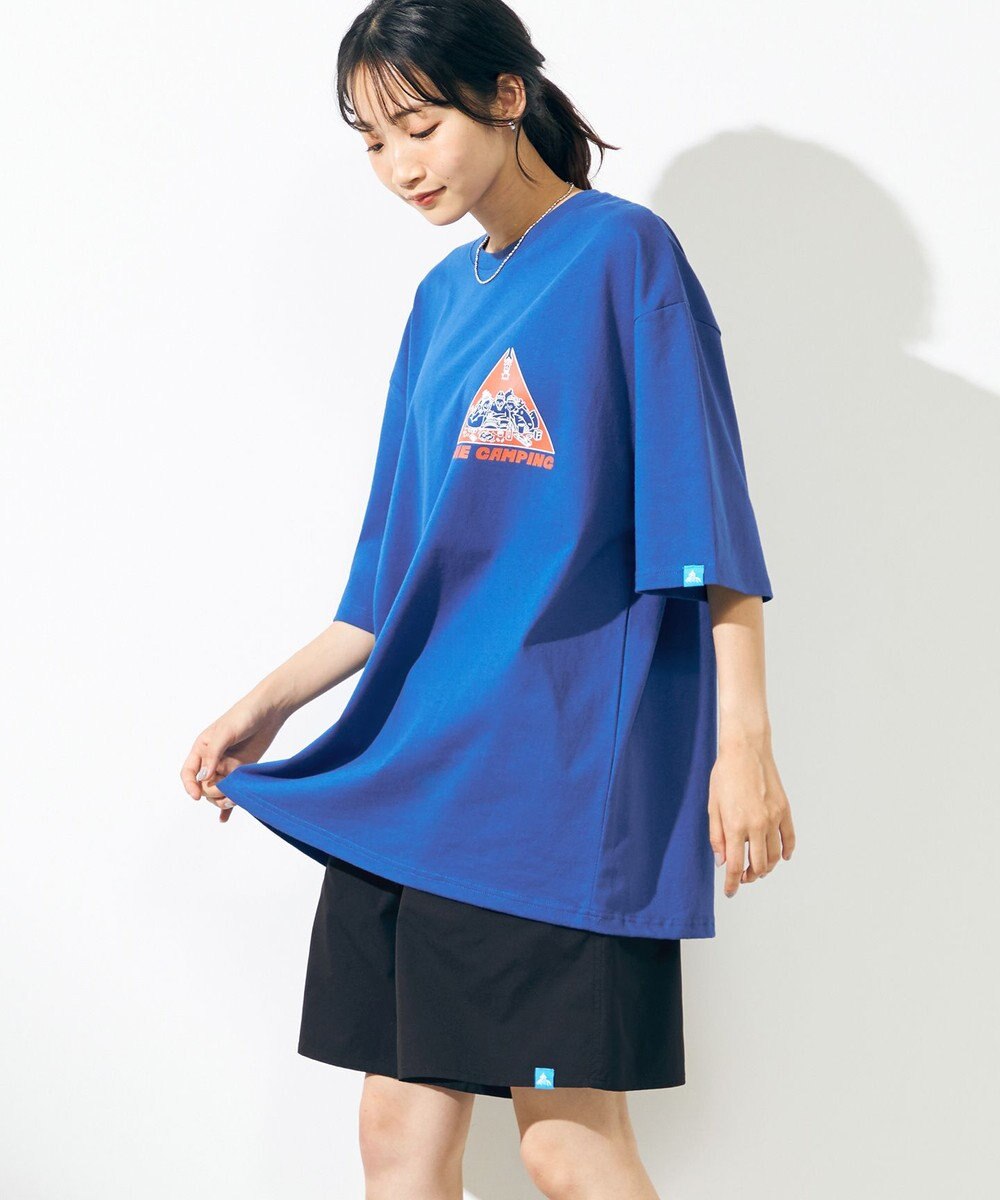 SHARE PARK MENS 【UNISEX】UVカット アートコラボTシャツ〈CAMP〉 