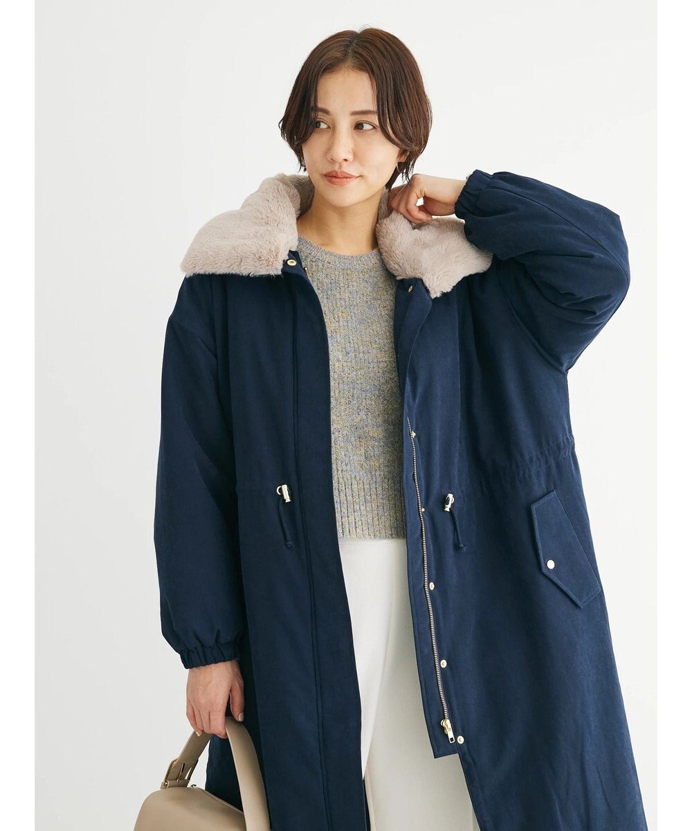 Green Parks ・ＥＬＥＮＣＡＲＥ　ＤＵＥ　中綿モッズロングコート 