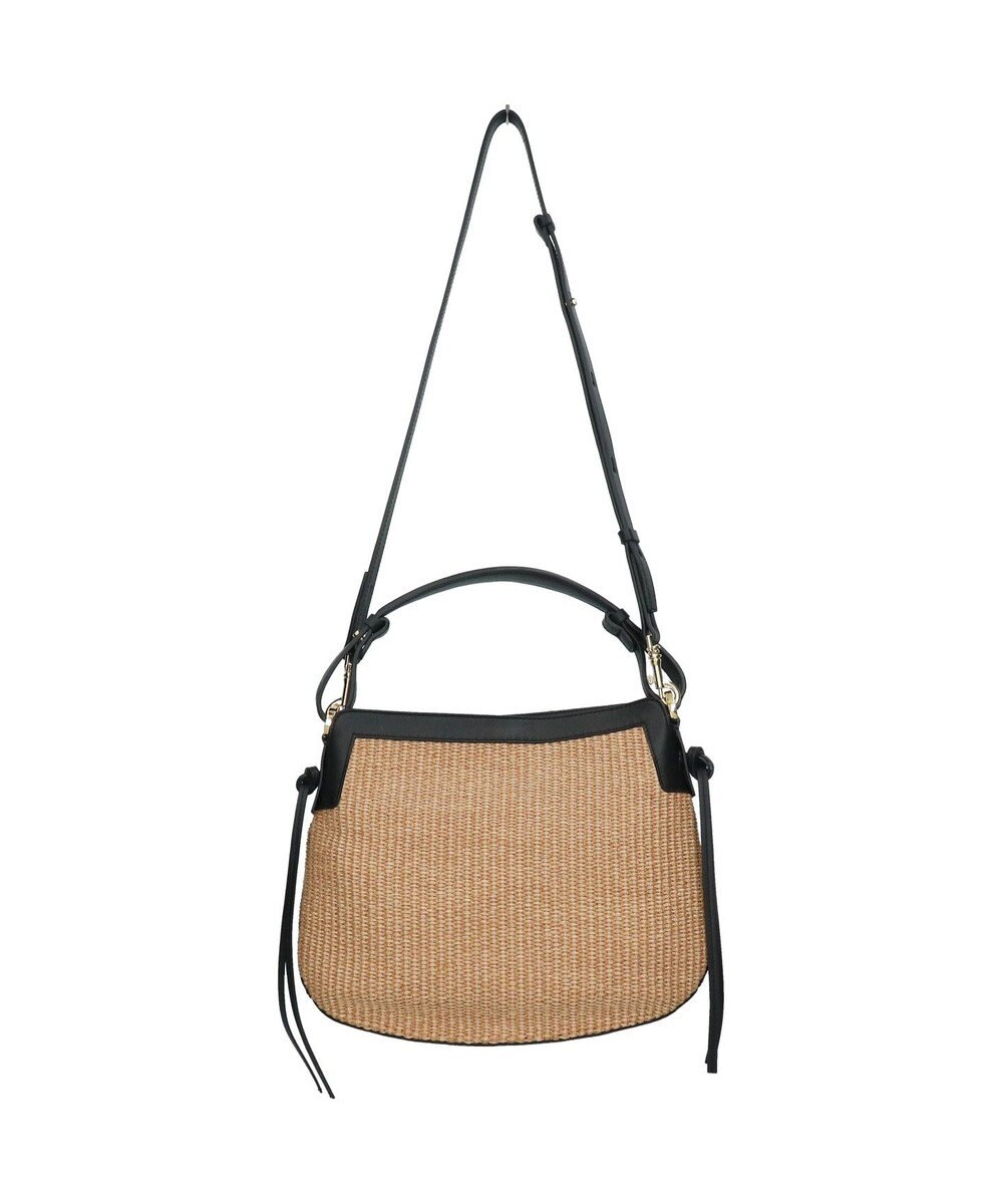 INTER-CHAUSSURES 【LORISTELLA】2WAY異素材コンビネーションショルダーバッグ 