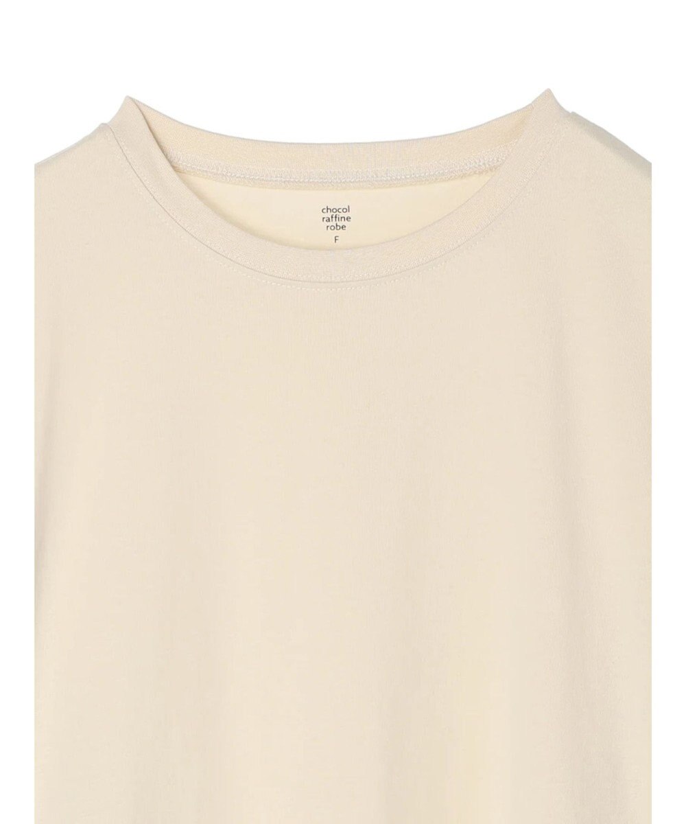 Green Parks 汗じみ防止クルーネックスリットチュニック 