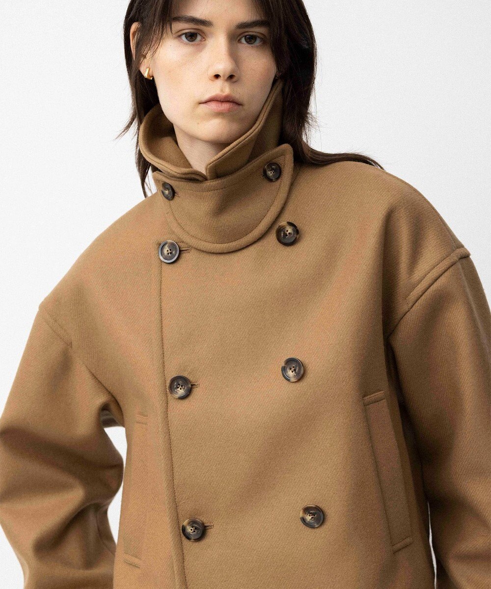 NAVE 【Nave】ダブルメルトン ショートPコート 