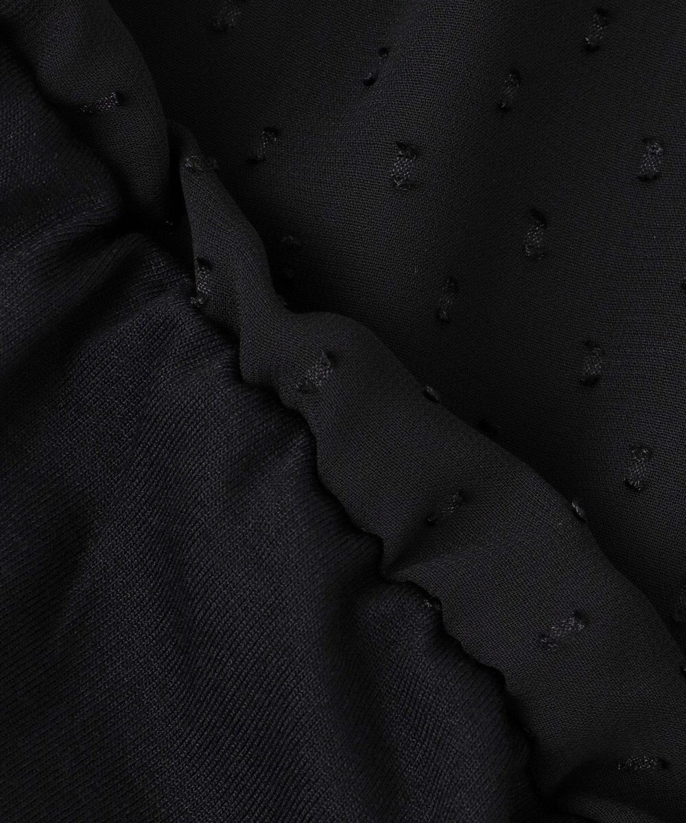 23区 【洗える】ドビードットシフォン ブラウス 