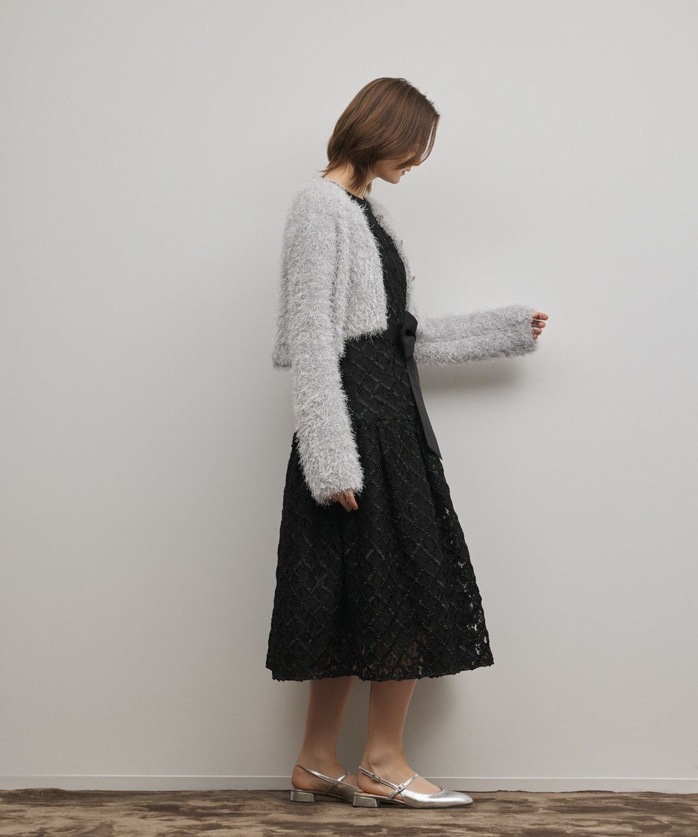 GRACE CONTINENTAL フェザーショートボレロ 