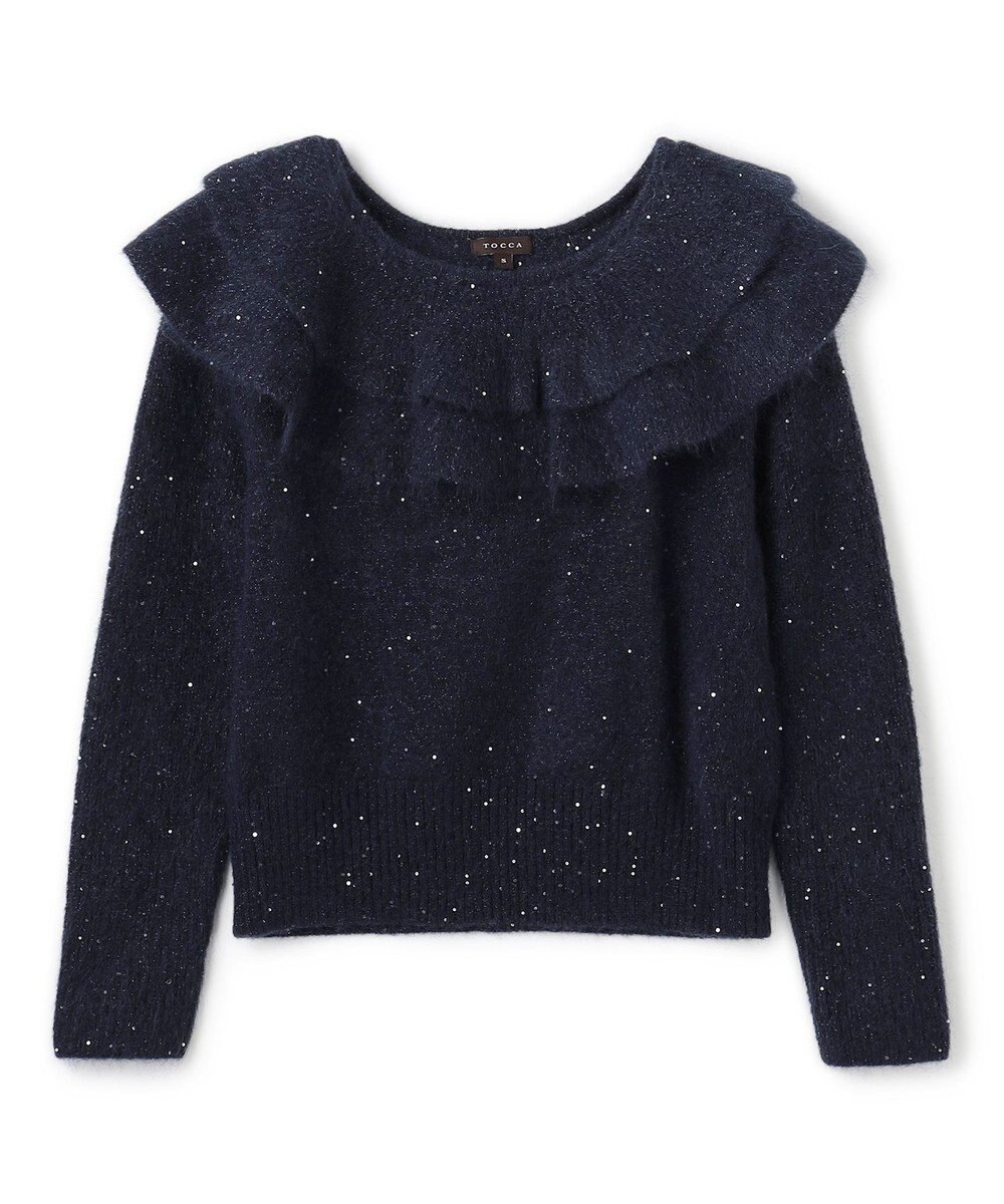 TOCCA ROMANTIC FLUTTER ニットプルオーバー 