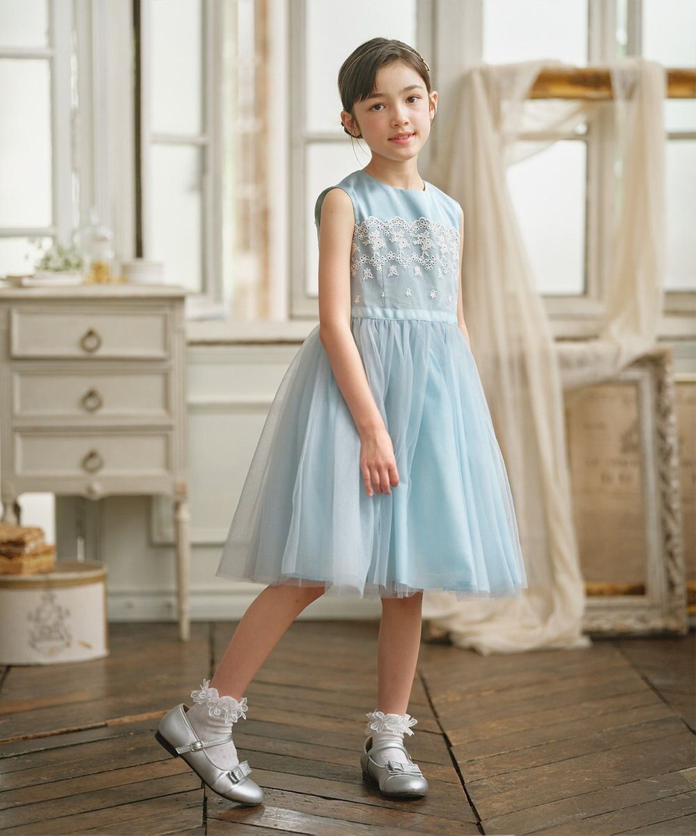 組曲 KIDS 【110-140㎝】ケープセット ドレス 