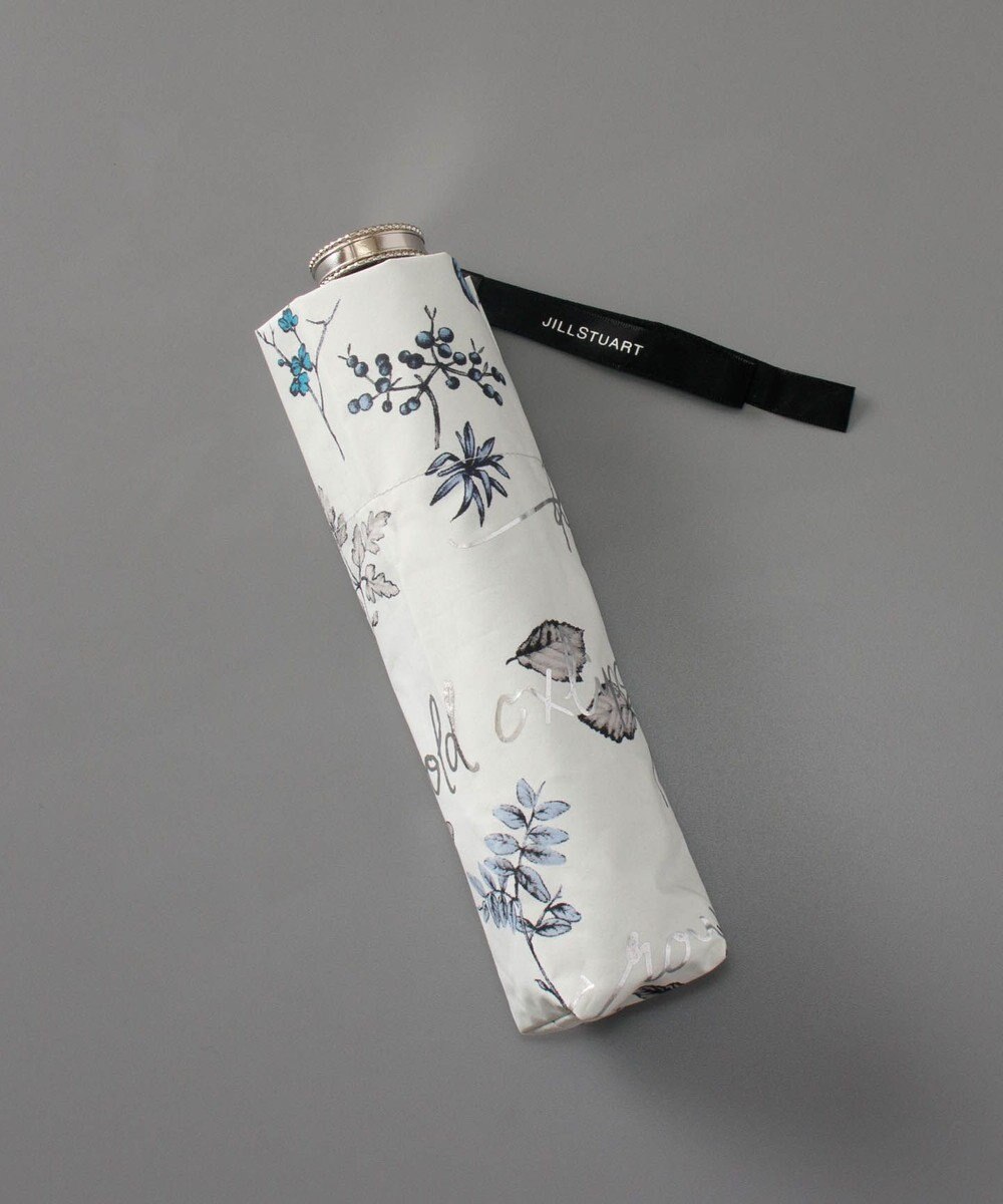 AURORA JILL STUART ジル スチュアート 晴雨兼用折り畳み傘(ボタニカル柄) 日傘 