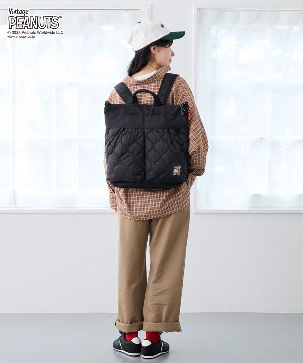 ROOTOTE 8457【スヌーピー】IP.セオルー.パフ.ピーナッツ-0R 