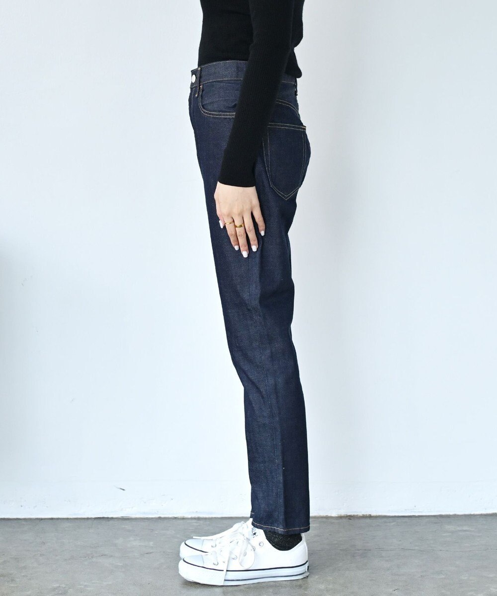 caqu FS relaxpencil Ⅱ 腰回りユッタリ テーパードデニム 